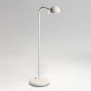 Vibia Pin 1650 LED-pöytälamppu, pituus 23 cm, kermanvärinen