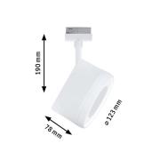 Paulmann URail LED-spotti Arena, signaalivalkoinen, 4 000 K, himmennet...