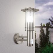 Ulkoseinälamppu Lisio, ruostumattomasta teräksestä valmistettu, korkeu...