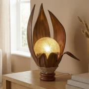 Pöytävalo Karima, kovetetut kookospähkinän lehdet