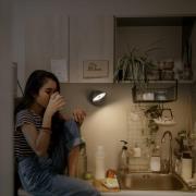 OSRAM LED-akkuvalaisin NIGHTLUX CONE, musta, kosketusohjaus