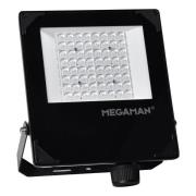 MEGAMAN LED-kohdevalaisin ulos Hugo, 50 W, 3000 K, IP66