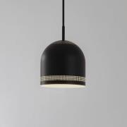 NOLA Oura-riippuvalaisin, Ø 15 cm, musta, rauta, E27