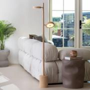 GOOD & MOJO LED-lattiavalo Okinawa, 2-lamppuinen, luonnonväri, 146 cm,...