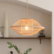 GOOD & MOJO riippuvalaisin Maui, luonnonväri, Ø 50 cm, bambu, E27