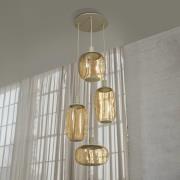 OSRAM riippuvalo Decor Needle Plate beige, teräs, 4-lamppuinen, E27