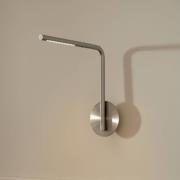 UMAGE LED-seinävalaisin Omni Pivot, teräksenvärinen, himmennettävä