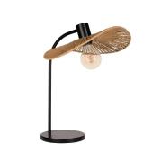 Siruela-pöytävalaisin, ruskea, korkeus 47 cm, paperiköysi, E27