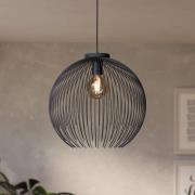 Riippuvalaisin VENEZUELA, musta, Ø 40 cm, metalli, E27