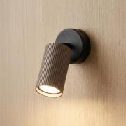 Kattospotti Tune, 1-lamppuinen, ruskea, metalli, Ø 15 cm, GU10