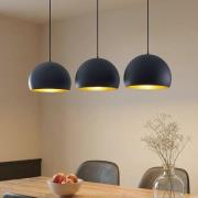 Lindby Riippuvalaisin Tarjei, 146 cm pitkä, musta/kulta, metallia