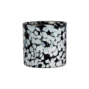 Calore kynttilälyhty XS Ø 10 cm Black-white