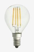 Filamenttilamppu LED, himmennettävä pallolamppu, E14, 4 W, halkaisija ...