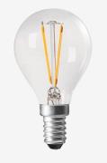 Shine LED Filament pallolamppu, Clear E14