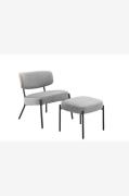 Loft24Lounge-tuoli JerryHarmaaNojatuolit- Homeroom
