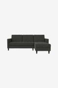 Dorel HomeSohva vuodesohva 3-paikkainen ja Chaise PresleyHarmaaVuodeso...