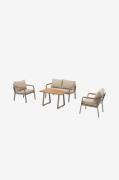 Hanah HomeLounge setti ParmaBeigeLounge-kalusteet- Homeroom