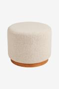 House NordicPouf, DaisyBeigeRahit- Homeroom