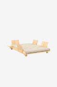 KarupSocial Sohvasänky W. 4 Pcs Back Rests , 2 Pcs Side Tables And . M...