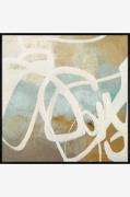 MalerifabrikkenDesign Maalaus / Notify / 100x100 Cm / Musta kehysMoniv...