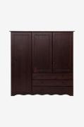 Loft24Highboard Minik 3 ovea/3 laatikkoaRuskeaKaapit- Homeroom