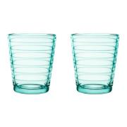 Iittala Aino Aalto juomalasi 2 kpl 22 cl water green