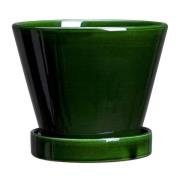 Bergs Potter Julie ruukku lasitettu Ø17 cm Green emerald