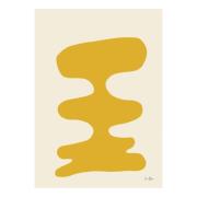 Paper Collective Soft Yellow -juliste 30x40 cm