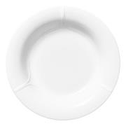 Rörstrand Pli Blanc -syvä lautanen 23 cm Valkoinen