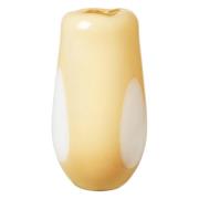 Broste Copenhagen Ada Dot -lasimaljakko 37 cm Golden fleece yellow