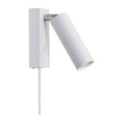 Belid Cato Slim -seinälamppu Mattavalkoinen-LED