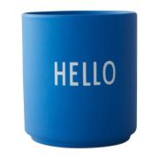 Design Letters Design Letters suosikkikuppi 25 cl Hello-cobalt blue