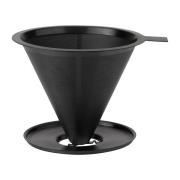 Stelton Nohr slow brew tiheäverkkoinen suodatinsuppilo kahville Black ...