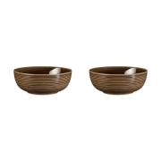 Seltmann Weiden Terra kulho Ø 20,4 cm 2-pakkaus Earth Brown