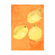 Paper Collective Lemons -juliste 70 x 100 cm