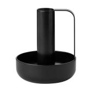 Stelton Ida kynttilänjalka 10 cm Black