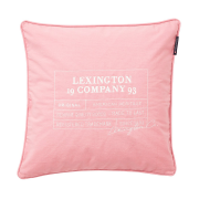 Lexington Logo Organic Cotton Canvas tyynynpäällinen 50x50 cm Pink