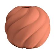 Cooee Design Twist ball maljakko 20 cm Brick red