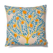 Classic Collection Lemon garden tyynynpäällinen 50x50 cm Sininen