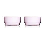 Lyngby Glas Torino kulho 50 cl 2-pakkaus Pink