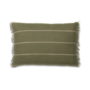 ferm LIVING Calm tyynynpäällinen 40x60 cm Oliivi-vaaleanbeige