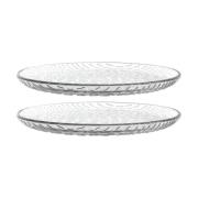 Marimekko Syksy lautanen lasi Ø17 cm 2 kpl Clear