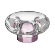 Kosta Boda Orion kynttilälyhty 6,3xØ11 cm Vaaleanpunainen