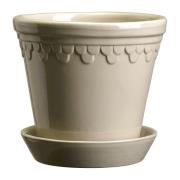Bergs Potter Københavner ruukku lasitettu Ø16 cm Sand Stone