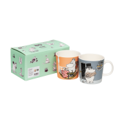 Moomin Arabia Muumimamma & Muumipappa Muumimuki 2 delar 30 cl