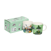Moomin Arabia Pikku Myy & Nuuskamuikkunen Muumimuki 2 delar 30 cl