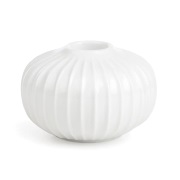 Kähler Hammershøi kynttilänjalka pieni valkoinen