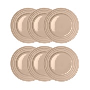 NJRD Lines-lautanen pieni Ø 21 cm, 6 kpl beige