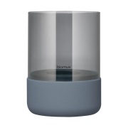 blomus Calma kynttilälyhty Ø 10 cm Steel grey
