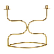 Classic Collection Kynttilänjalka candelabra duett Messinki